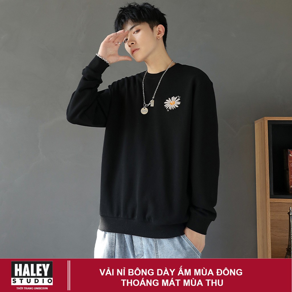 Áo Sweater Hoa Cúc Dragon Bigbang Unisex phong cách Hàn Quốc cá tính, Chất Nỉ Dày Ấm Áp mã HD103 - Quà tặng ngẫu nhiên | BigBuy360 - bigbuy360.vn
