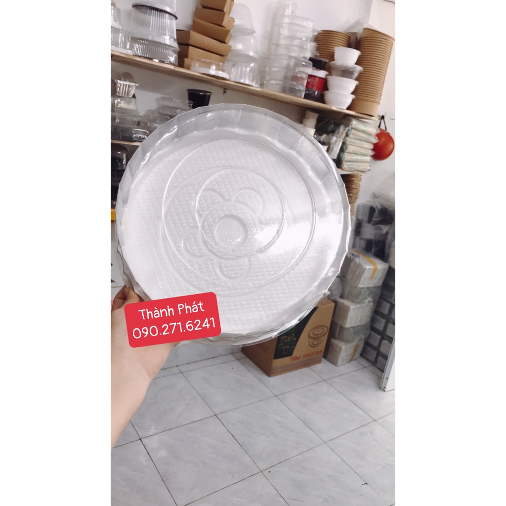 25 Hộp H40 đựng bánh bông lan 25cm - Hộp đựng rau câu 3D - Hộp đựng rau câu cá chép