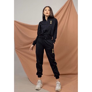 Bộ Adidas Gold Outline Trefoil Tracksuit