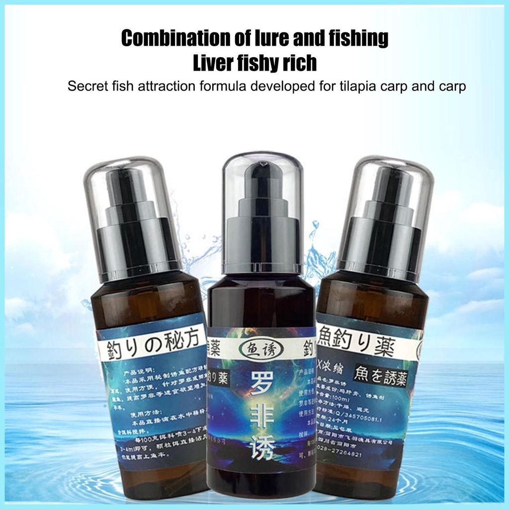 Bình Xịt 100ml Đựng Mồi Câu Cá 100ml