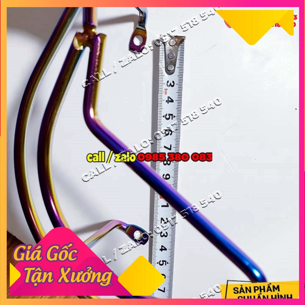 Bộ bảo vệ lốc máy Wave A 110, WAVE S 110, WAVE 100, DREAM xi titan 7 màu ( giá 1 cặp) (Ảnh Sp thật)