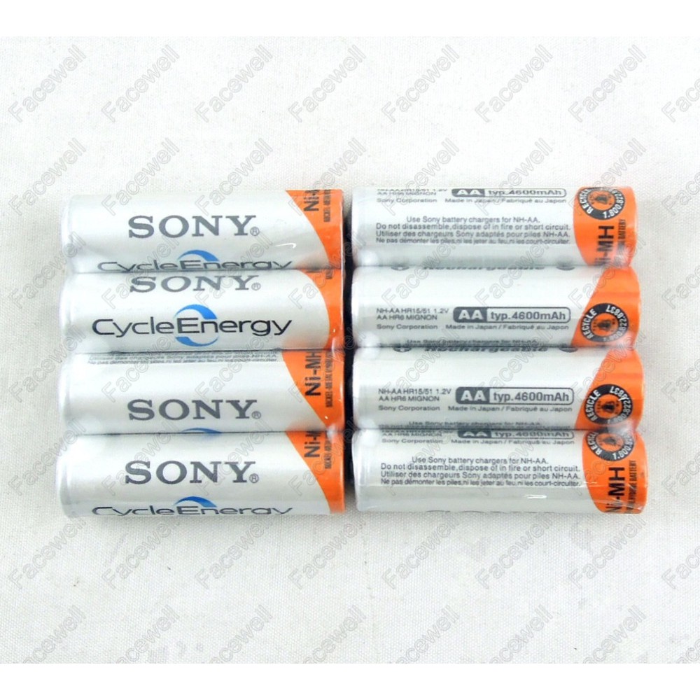 Combo 2 Cặp Pin AAA và AA Sony. Sạc Đựoc