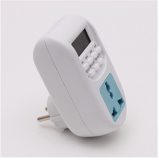 Ổ cắm hẹn giờ điện tử al- 06s - 10a 220vac