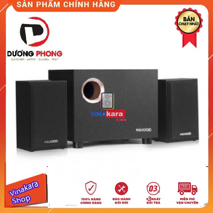 [loa hay nhất] Loa Vi Tính Microlab M105/ 2.1 - Chính hãng