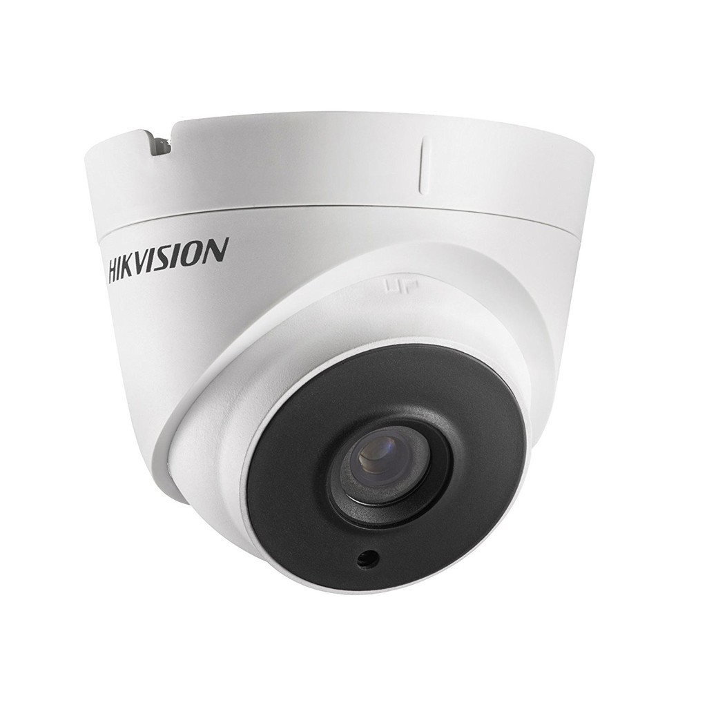 Camera HD-TVI hình bán cầu hồng ngoại 40m EXIR Trong nhà/Ngoài trời 3MP HIKVISION DS-2CE56F7T-IT3 (Trắng)