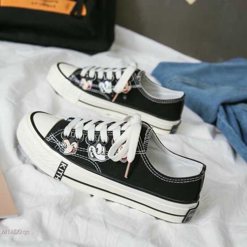 Giày Bata NỮ Convert Mickey xinh xuất sắc hot nhất 2020 👡 Cao Cấp . new 2020 [ SẴN HÀNG ] ? ? 🌟 . . . ‼️ . . * ! ₛ -