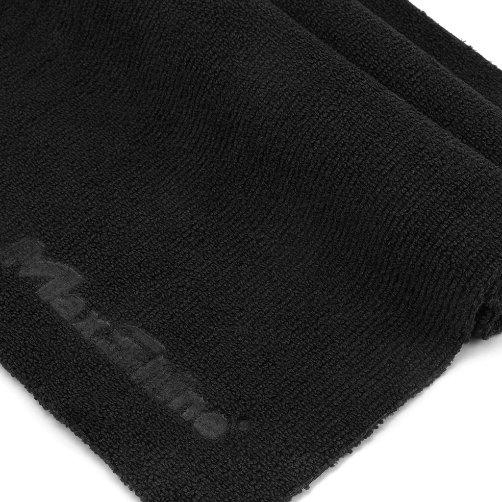 KHĂN LAU XE SIÊU MỀM KHÔNG VIỀN MÀU ĐEN MAXSHINE 330GSM 40CMX40CM ALL PURPOSE MICROFIBER CUT EDGE TOWEL 1104040B