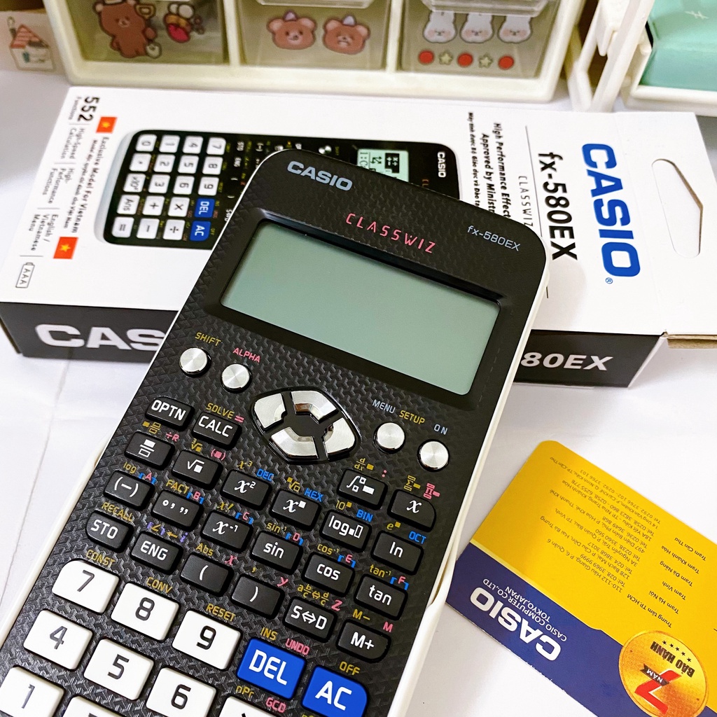 Máy Tính Cầm Tay FX580 EX - Máy Tính Học Sinh FX 580 EX Giá Rẻ