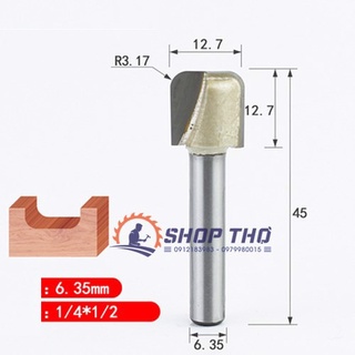 Mũi phay Tideway đánh rãnh bo tròn LC0501