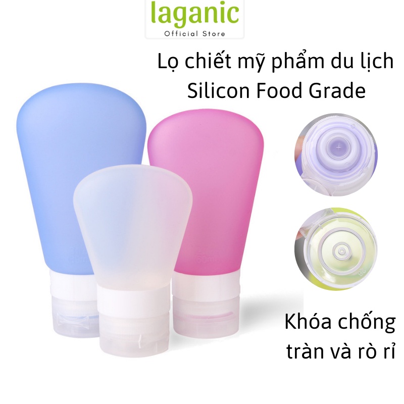 Lọ chiết mỹ phẩm Silicon 37ml, 60ml, 89ml