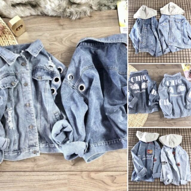 ÁO KHOÁC JEANS NỮ SLL