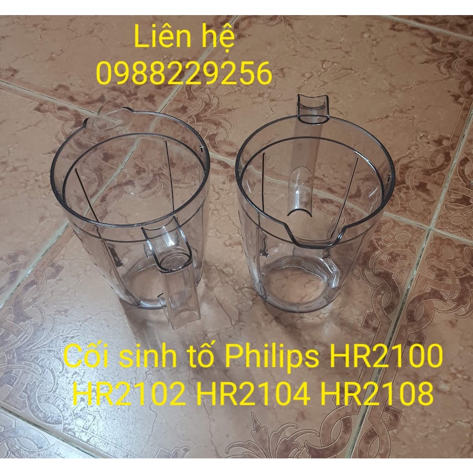 Linh kiện cốc xay khô, cóc xay sinh tố máy xay sinh tố Philips HR2100 HR2102 HR2104 HR2106 HR2108
