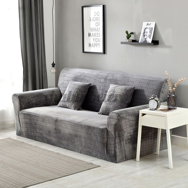 Vỏ bao gối chất liệu lông co giãn dày dặn chống trượt thích hợp trang trí ghế sofa