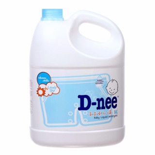 Nước giặt dnee can màu xanh 3000ml