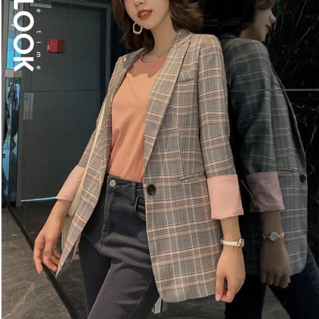 [Hàng oder 10-15 ngày về] Áo vest dáng dài Korea