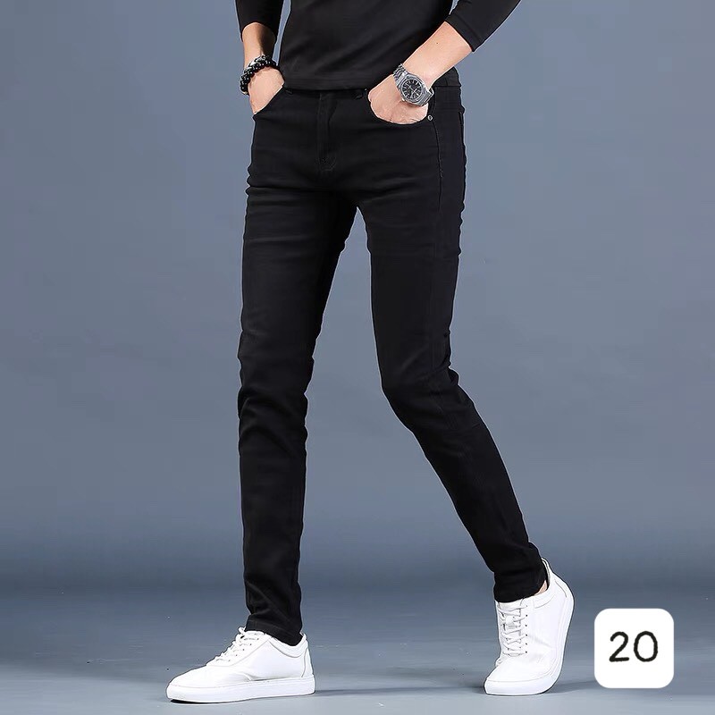 Quần jean nam 100% Chất Bò 💝Freeship💝 Quần Bò Nam Bạc Trơn Cao Cấp  Co Giãn 4 chiều Mua 2 tặng 1 HU44 | BigBuy360 - bigbuy360.vn