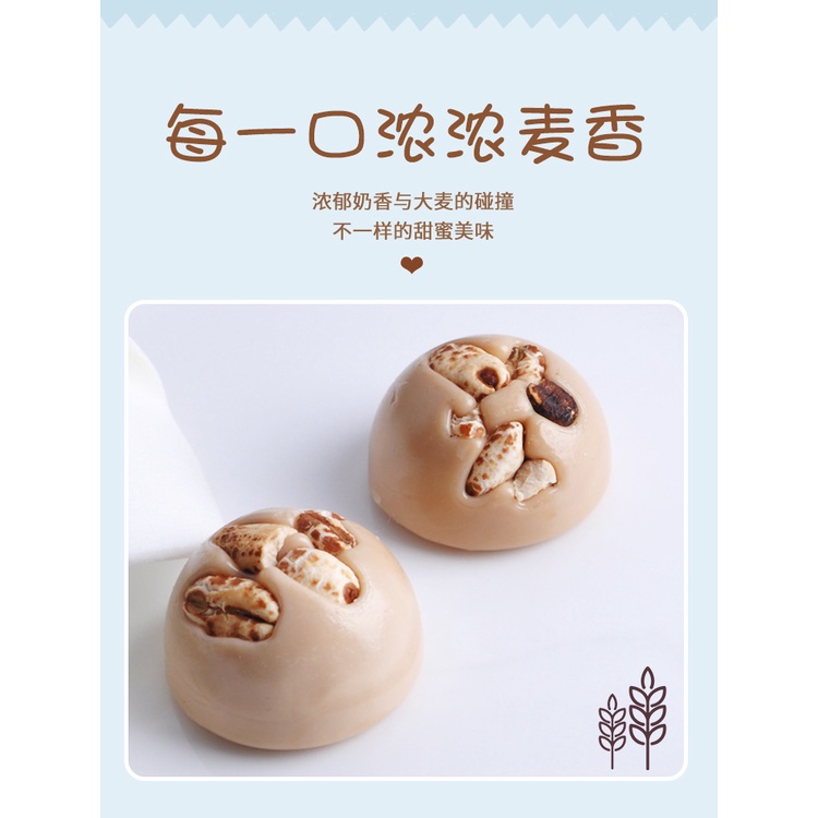 [ kẹo cứng tình yêu ] Combo 1000g Kẹo Caramel vị sữa béo giòn / kẹo sữa thơm hương vị lúa mì ăn vặt siêu ngon