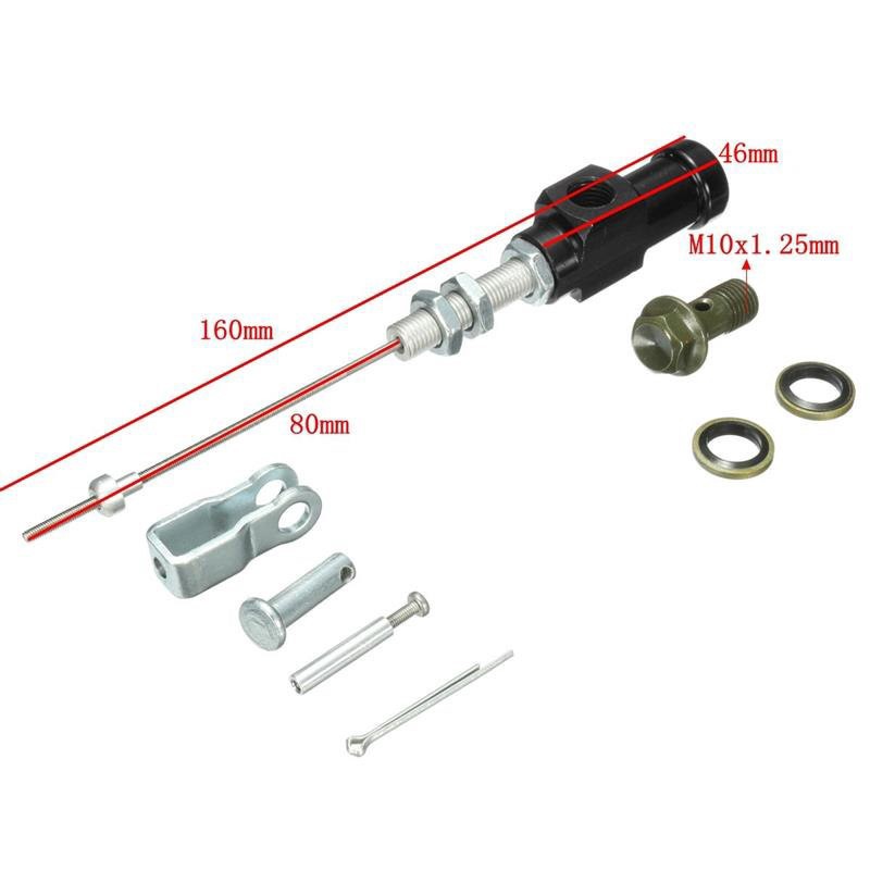 Bơm Thủy Lực Phanh Ly Hợp Zsdtrp M10x1.25mm Cho Xe Mô Tô Honda Yamaha Suzuki Ktm Benelli