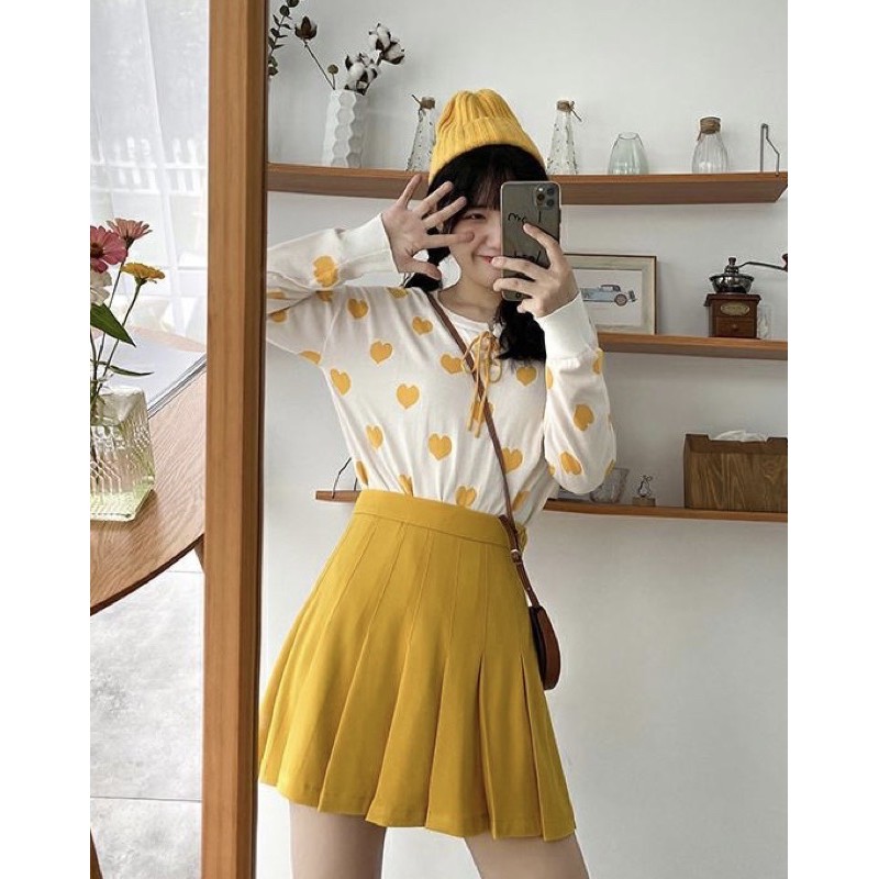 Chân váy tennis ulzzang bigsize