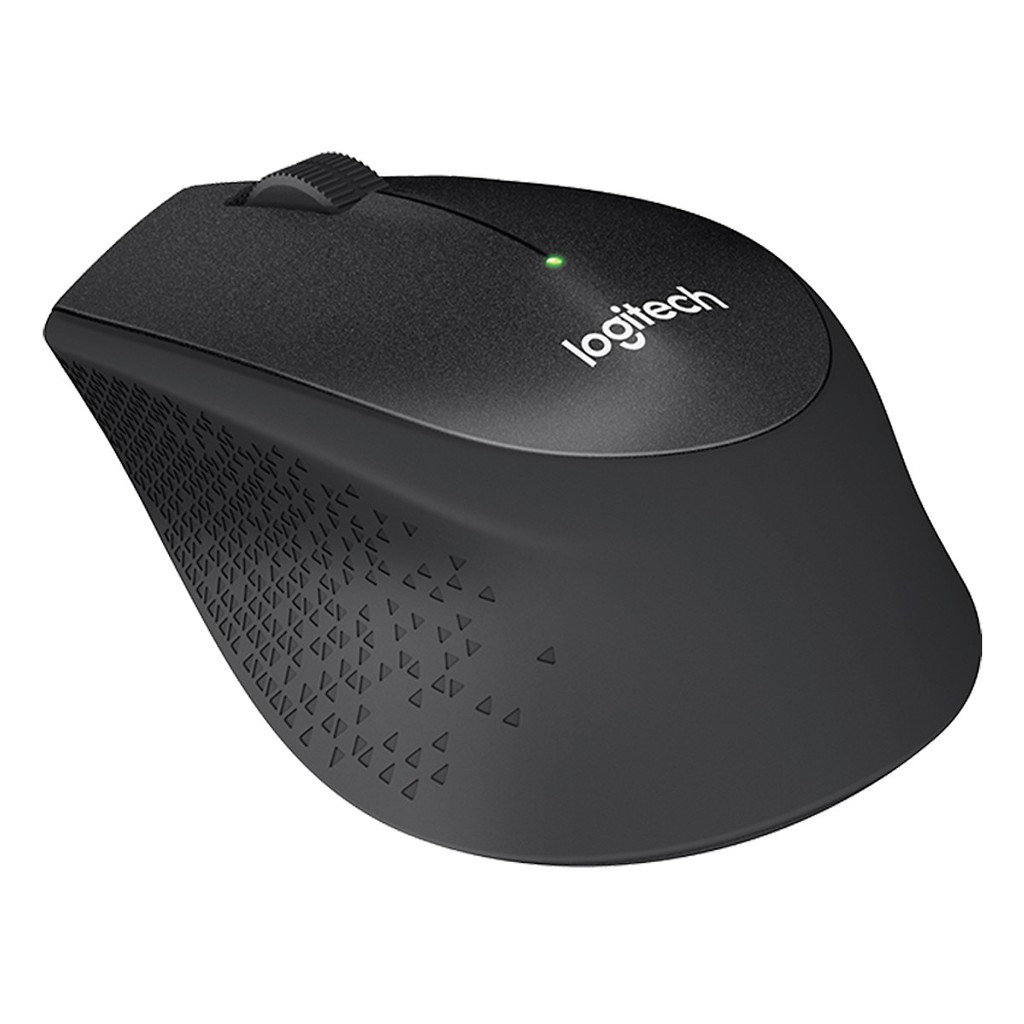 Chuột Wireless Logitech M331 Silent Plus (Đen) - Chính Hãng