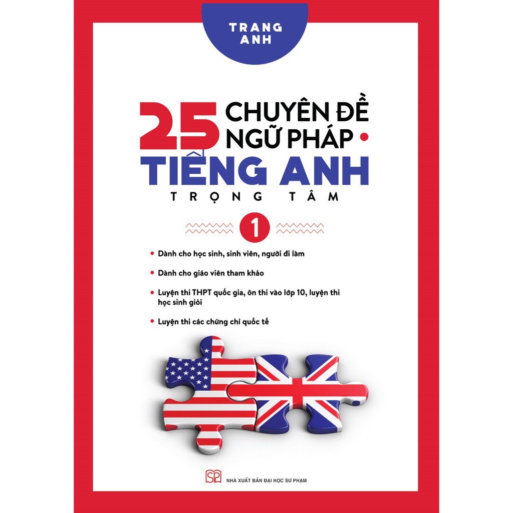 Sách - Combo 25 Chuyên Đề Ngữ Pháp Tiếng Anh Trọng Tâm Và Cẩm Nang Cấu Trúc Tiếng Anh (3 quyển)