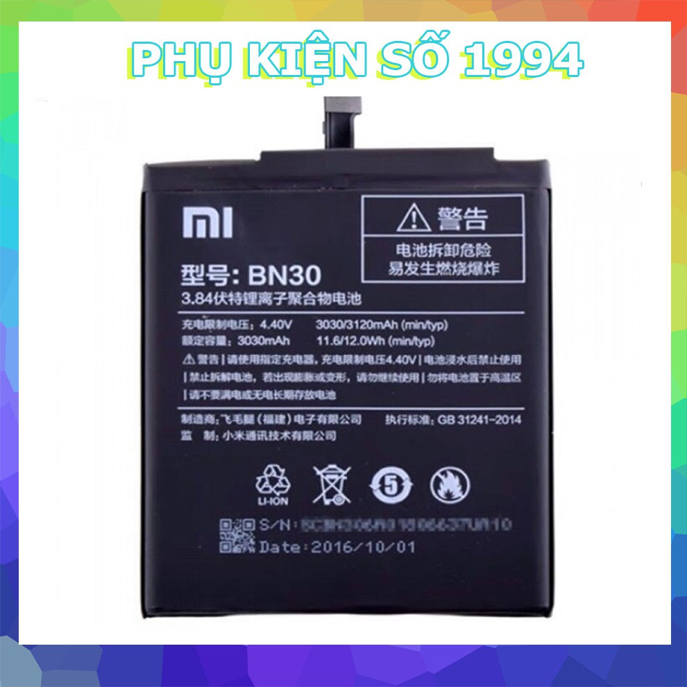 Pin Xiaomi Mi4a/mi4prime/minote4