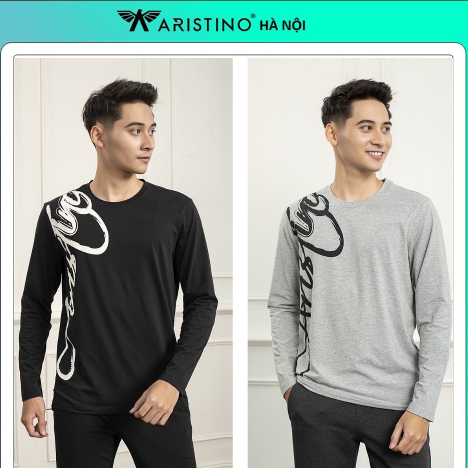 Áo Phông Dài Tay ARISTINO ALT002W9