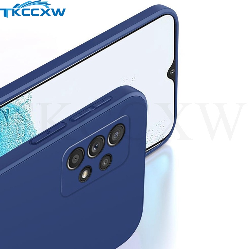 Ốp Lưng Màu Nhám Cho Điện Thoại Samsung Galaxy A23 A53 A73 M53 M33 M23