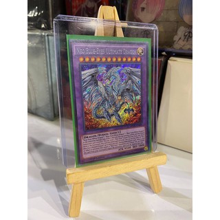 Lá bài thẻ bài Yugioh Neo Blue Eyes Ultimate Dragon - Secret Rare - Tặng bọc bài nhựa bảo quản