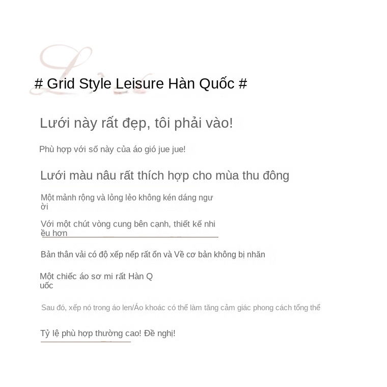 Áo Sơ Mi Kẻ Ô Dài Tay Phong Cách Hàn Quốc Cổ Điển Mới OOP184