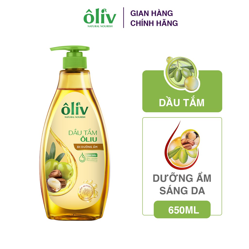 Dầu Tắm Ôliv Virgin Ôlive Oil 650ml | BigBuy360 - bigbuy360.vn
