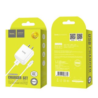 Bộ sạc chân Type-C Hoco C49 chính hãng cho Samsung/Oppo/Huawei/..