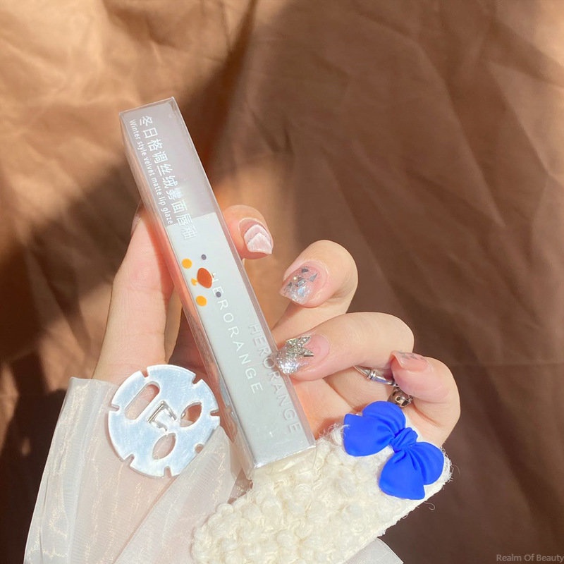 Son HERORANGE® Lên Màu Chuẩn Mềm Mịn Như Nhung Hương Cam Dịu Nhẹ