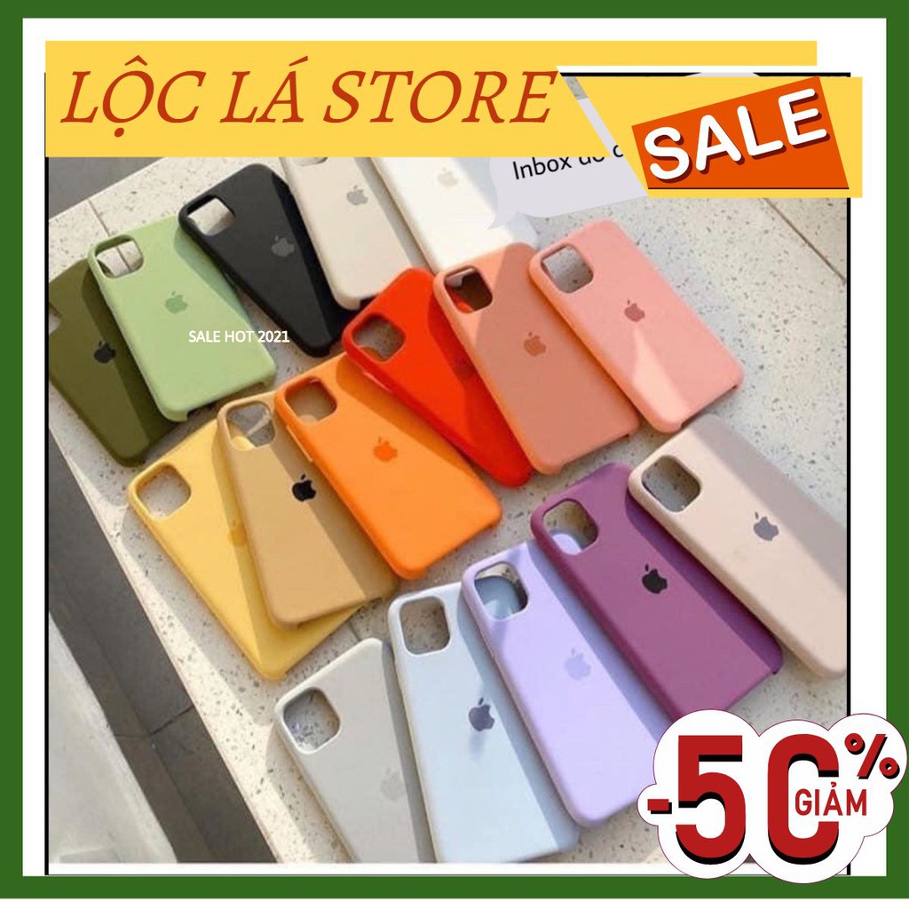[ 30 màu ] ốp chống bẩn IPHONE K FULL VIỀN ( vuốt ảnh sang để chọn màu ) bán kèm pop giá rẻ
