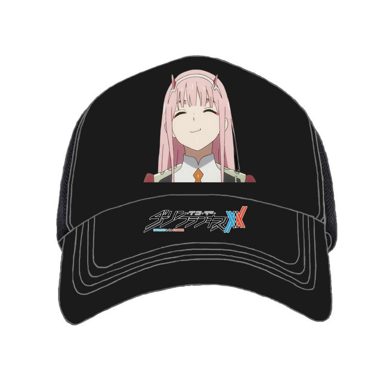 Mũ lưỡi trai in hình Darling in the FranXX CHIẾN TRẬN NGƯỜI MÁY ZERO TWO xinh xắn thời trang anime chibi