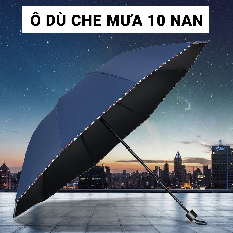 Ô dù Cát Thái YS-039 thân dù có nút cố định, kích thước dù lớn, cầm tay thoải mái, khung dù bằng thép 8 nan