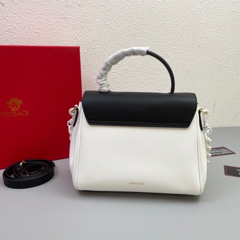 Túi xách/đeo vai dây xích sành điệu có nhiều màu medusa logo thương hiệu Versace da thật cao cấp