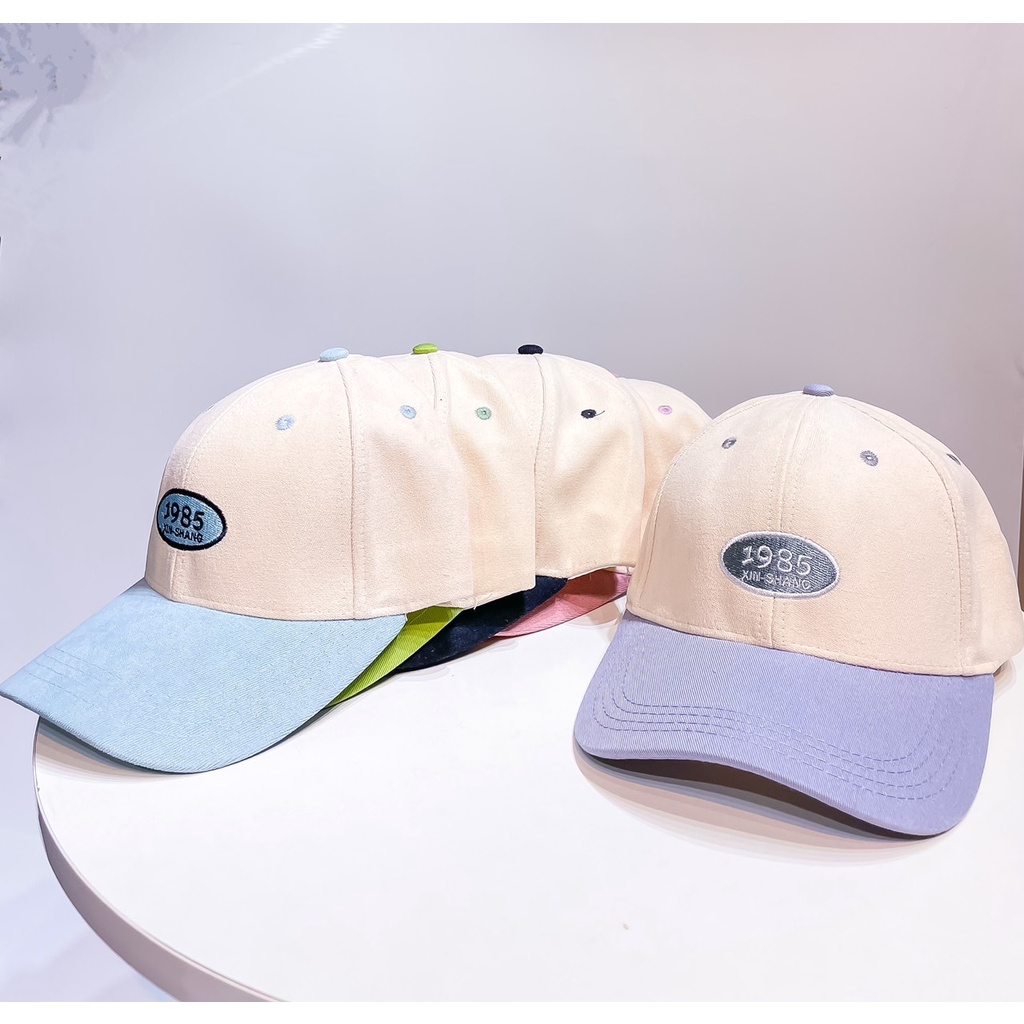 Mũ Lưỡi Trai Nón Kết Nhung Cao Cấp 1985 Phong Cách Ulzzang Form Unisex Nam Nữ - Hata24h