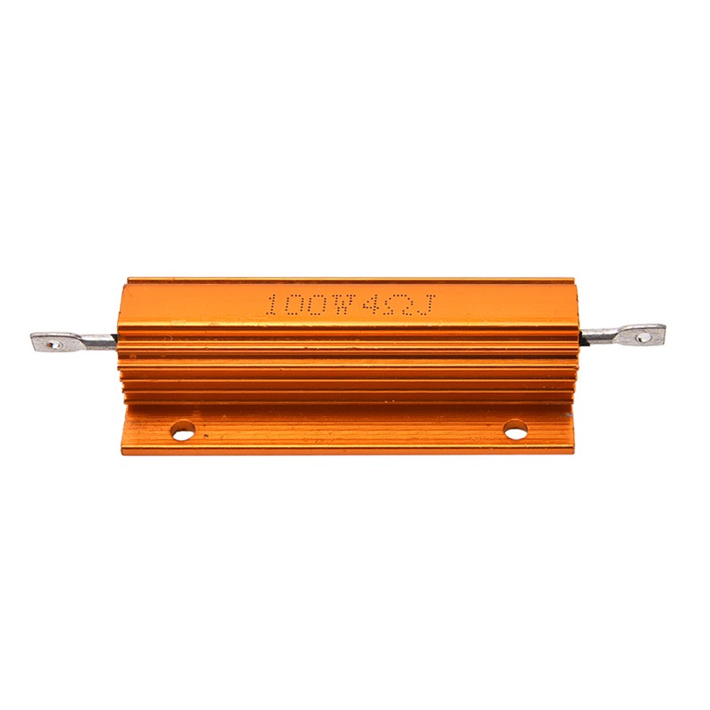 Điện Trở Vỏ Nhôm Điện Trở Vỏ Sò 1 / 2 / 4 / 8 / 10 Ohm 100W