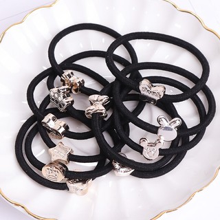 Combo 5 dây cột tóc nhiều hình dễ thương