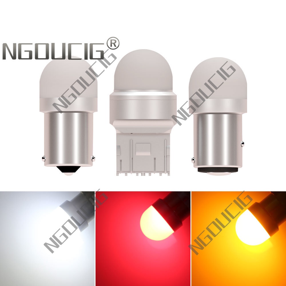 Bóng Đèn Led Tín Hiệu 1156 7440 BAU15S P21W W21W T20 7443 BAY15D P21 5W W21 5W Chuyên Dụng Cho Xe Hơi
