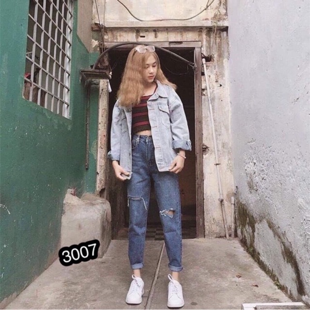Baggy Jeans Rách
