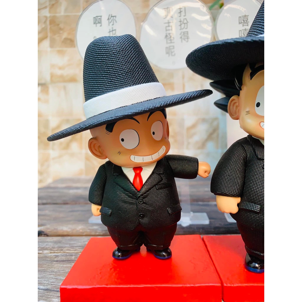 Mô hình Cặp đôi đi đại hội võ lâm nhựa resin