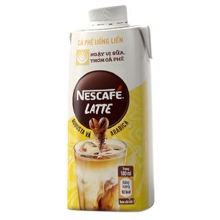 [Gro Gift] Cà phê uống liền NESCAFÉ® Latte (hộp 180ml)