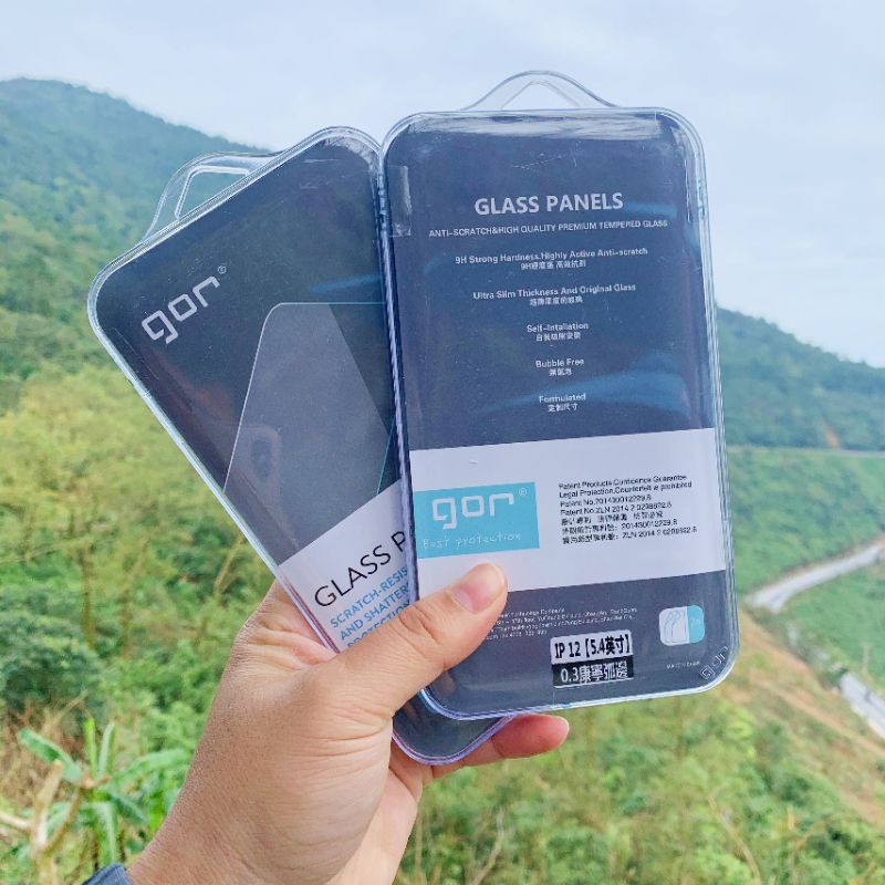 Bộ 2 Tấm Gor iphone 14 plus 11 12Pro Max 13 Pro Max XR 12 Promax 13 Pro 14 chính hãng Gor iPhone .