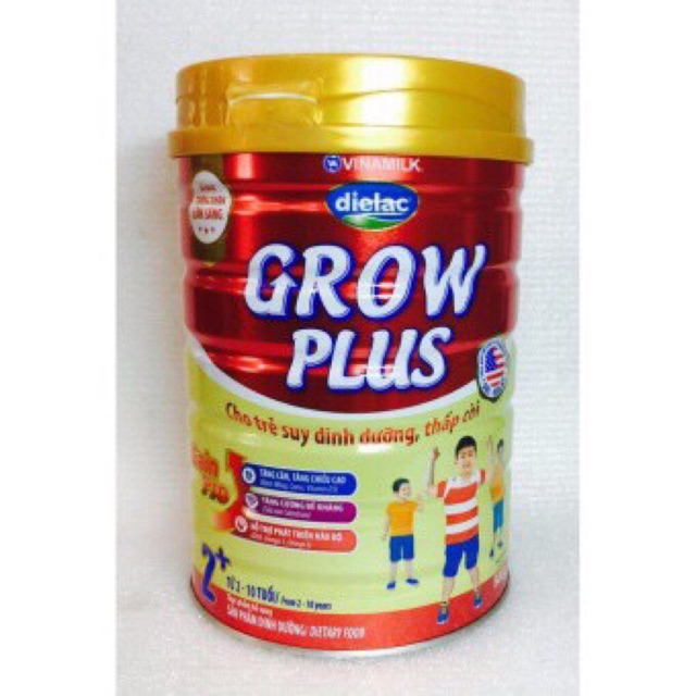 Sữa bột Grow plus Vinamil 2+ (900g)