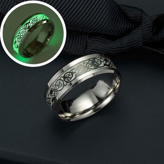 Nhẫn mặt đá phát sáng MÃ SP BY4393