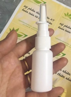 Combo 50 Chai xịt mũi 10ml nắp thẳng đứng