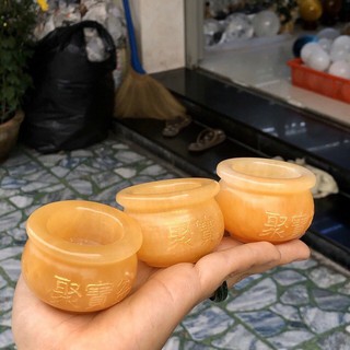 Bát tụ bảo ngoc Hoàng Long 5cm - không kèm thỏi vàng