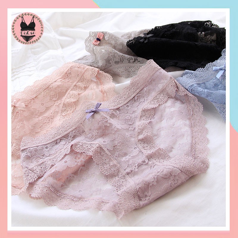 Quần lót ren nữ Siêu mỏng Siêu dai phong cách sexy gợi cảm Q48